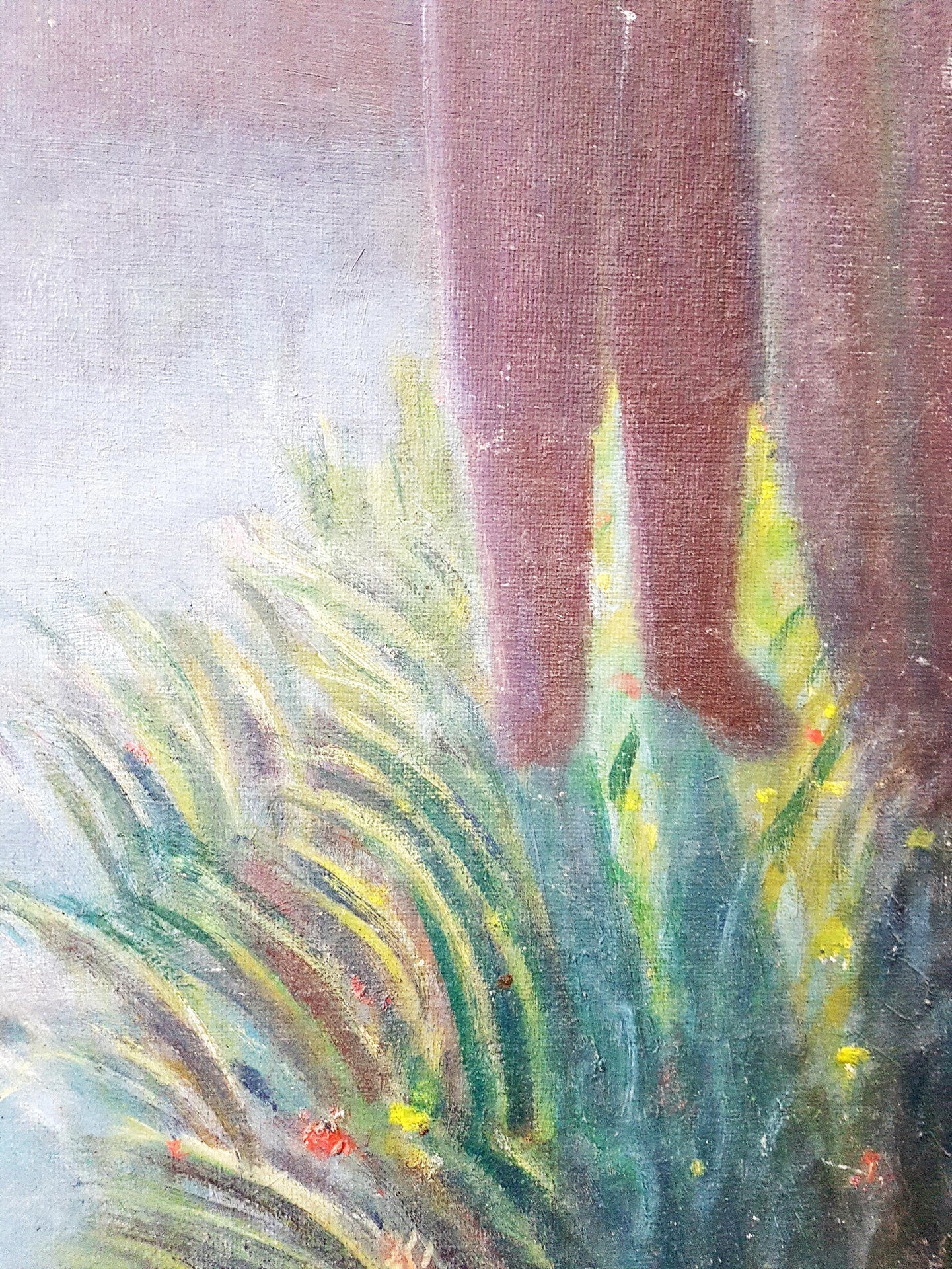 Нощна среща — масло от Г. Георгиев (1206)