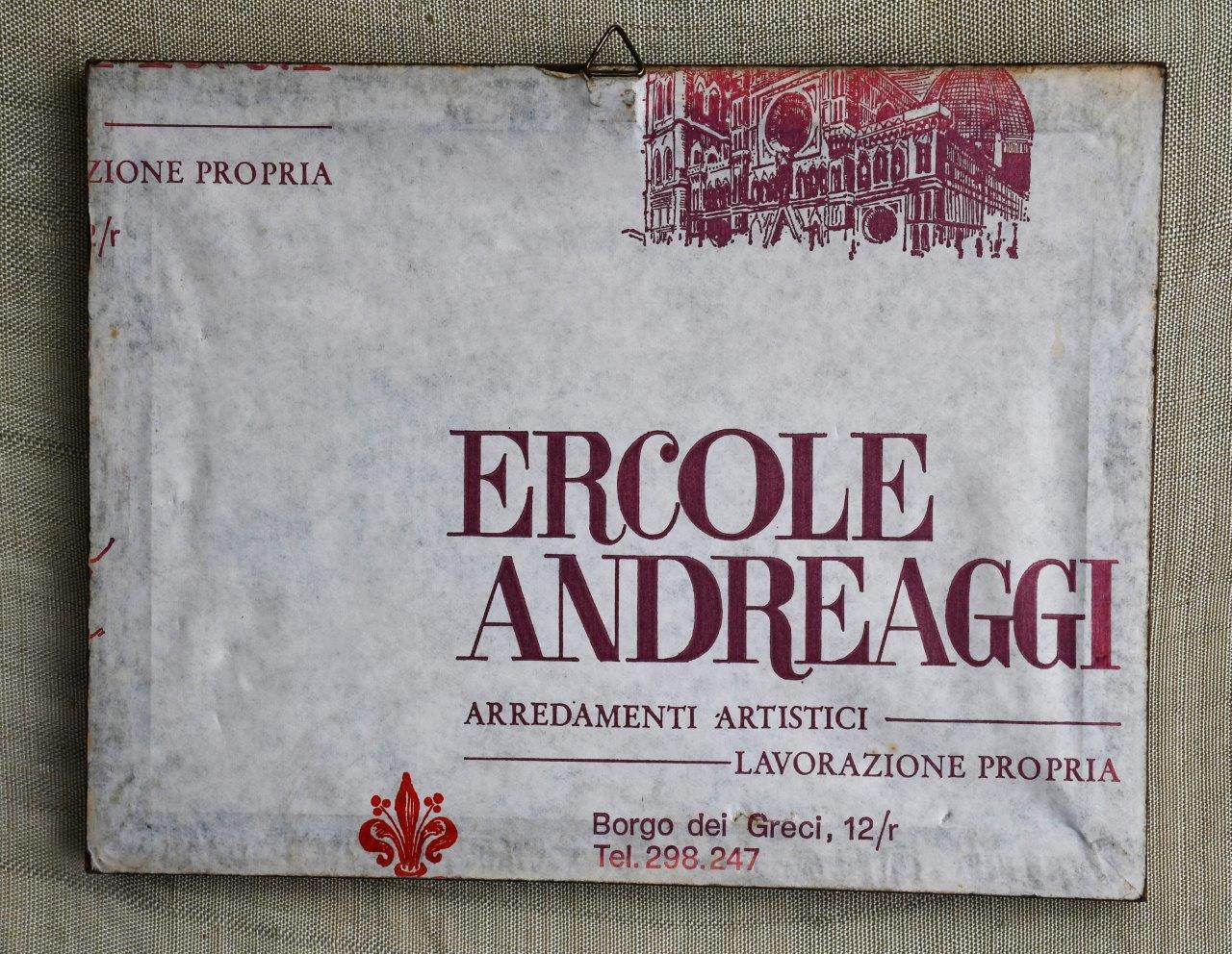 Сет от две ръчно оцветени гравюри "Флоренция"