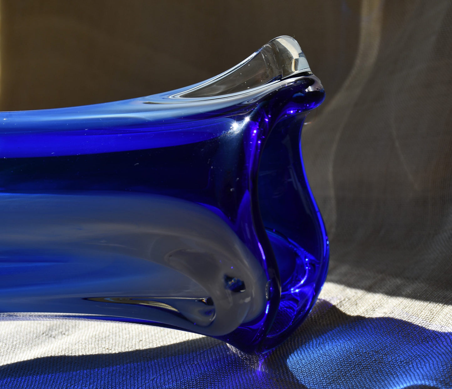 Винтидж органична ваза Tarbeklaas