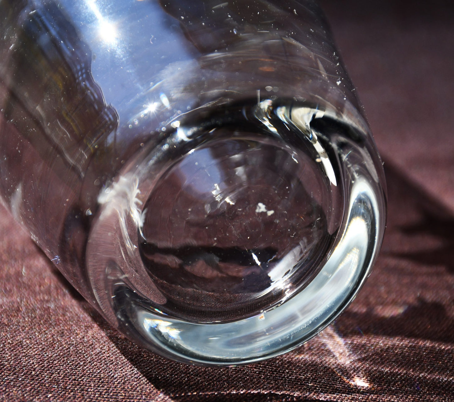 Vintage ваза "Egermann" - Bohemia. Ръчно гравирана.