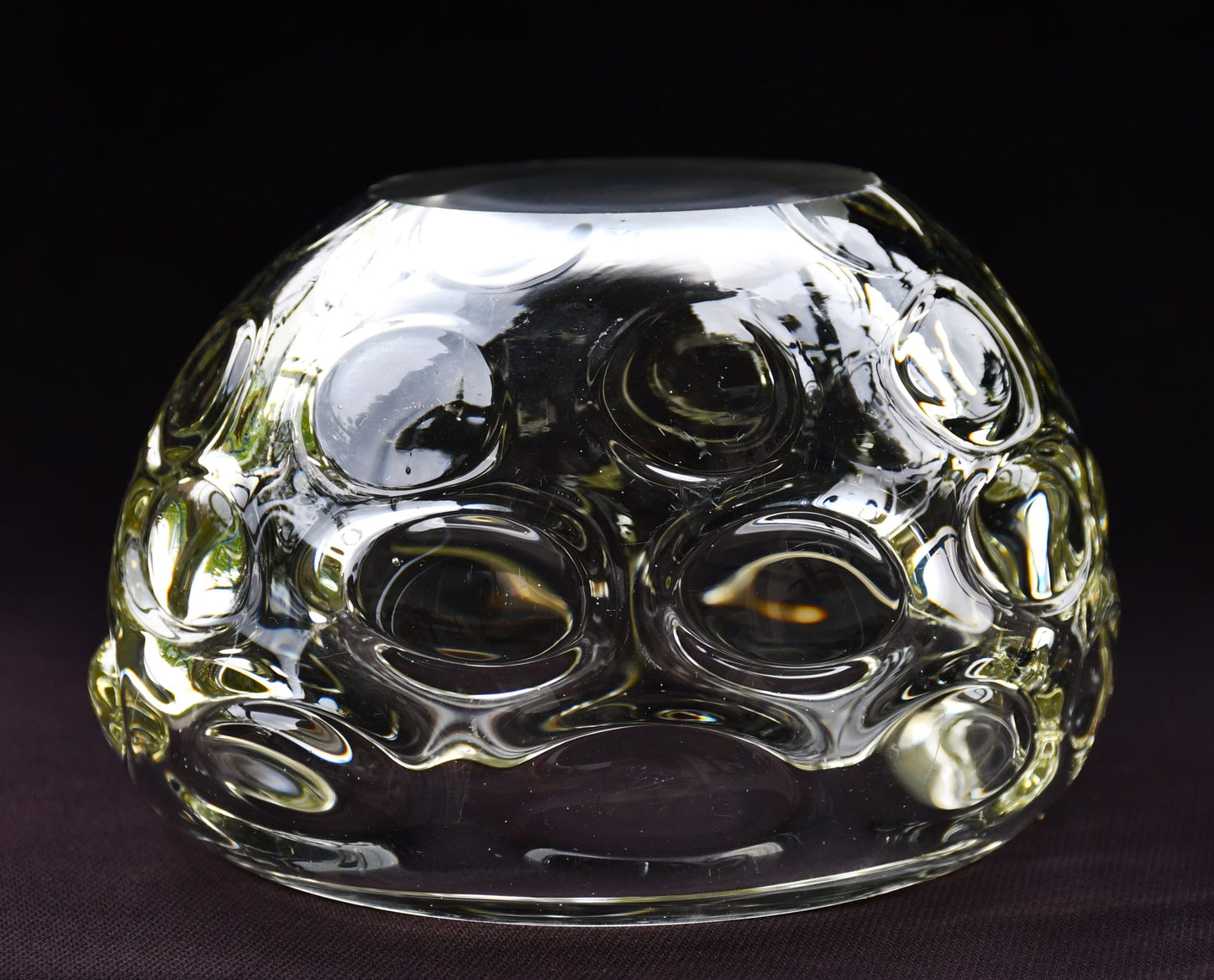 Скулптурална купа - художествено стъкло