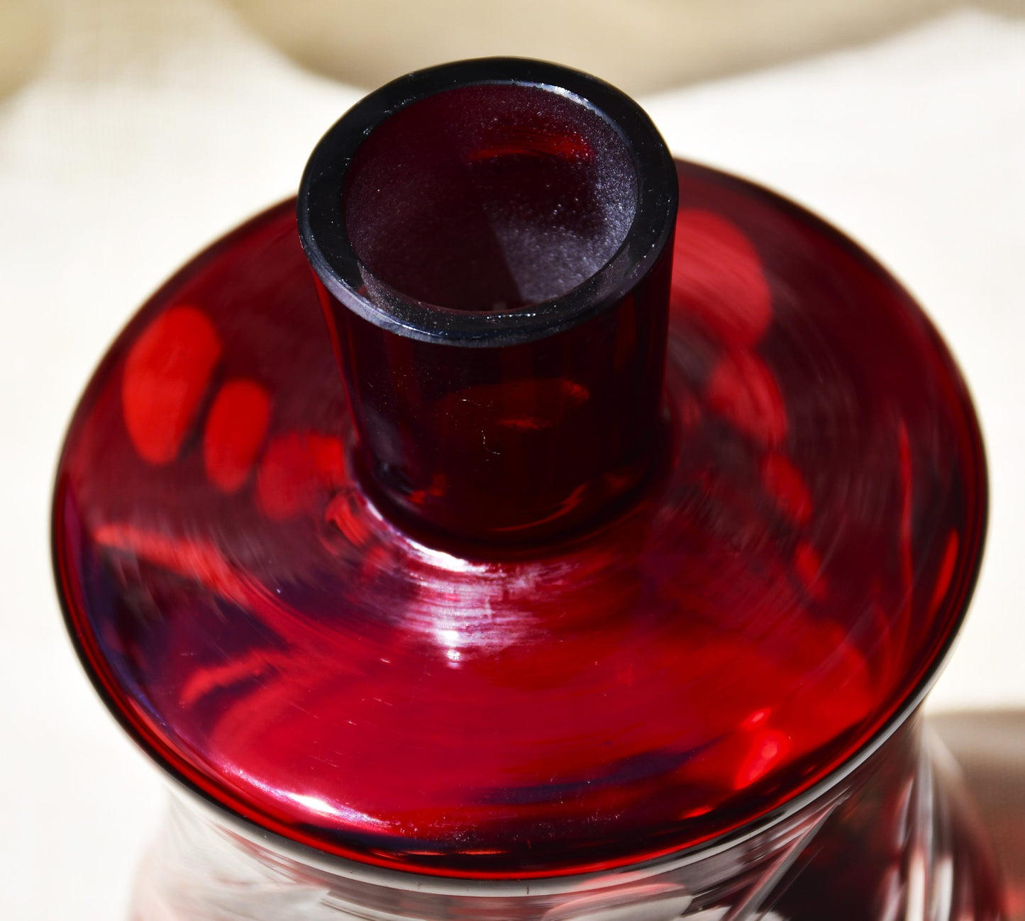 Винтидж сервиз двуслоен кристал