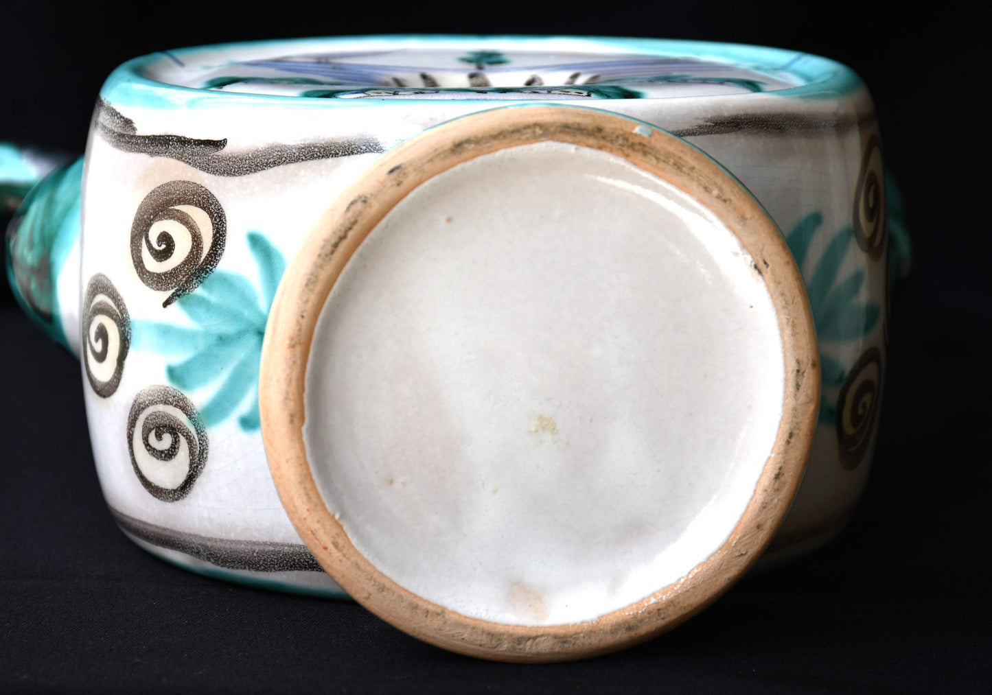 Голяма стомна-кумган. Гжель - СССР.