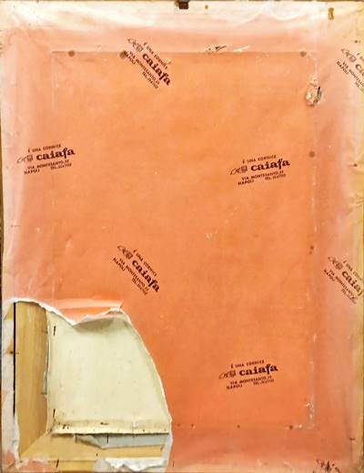 Картина масло върху платно с рамка и стъкло репродукция