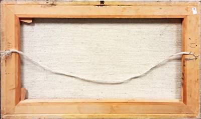 Картина масло върху дъска с рамка и стъкло