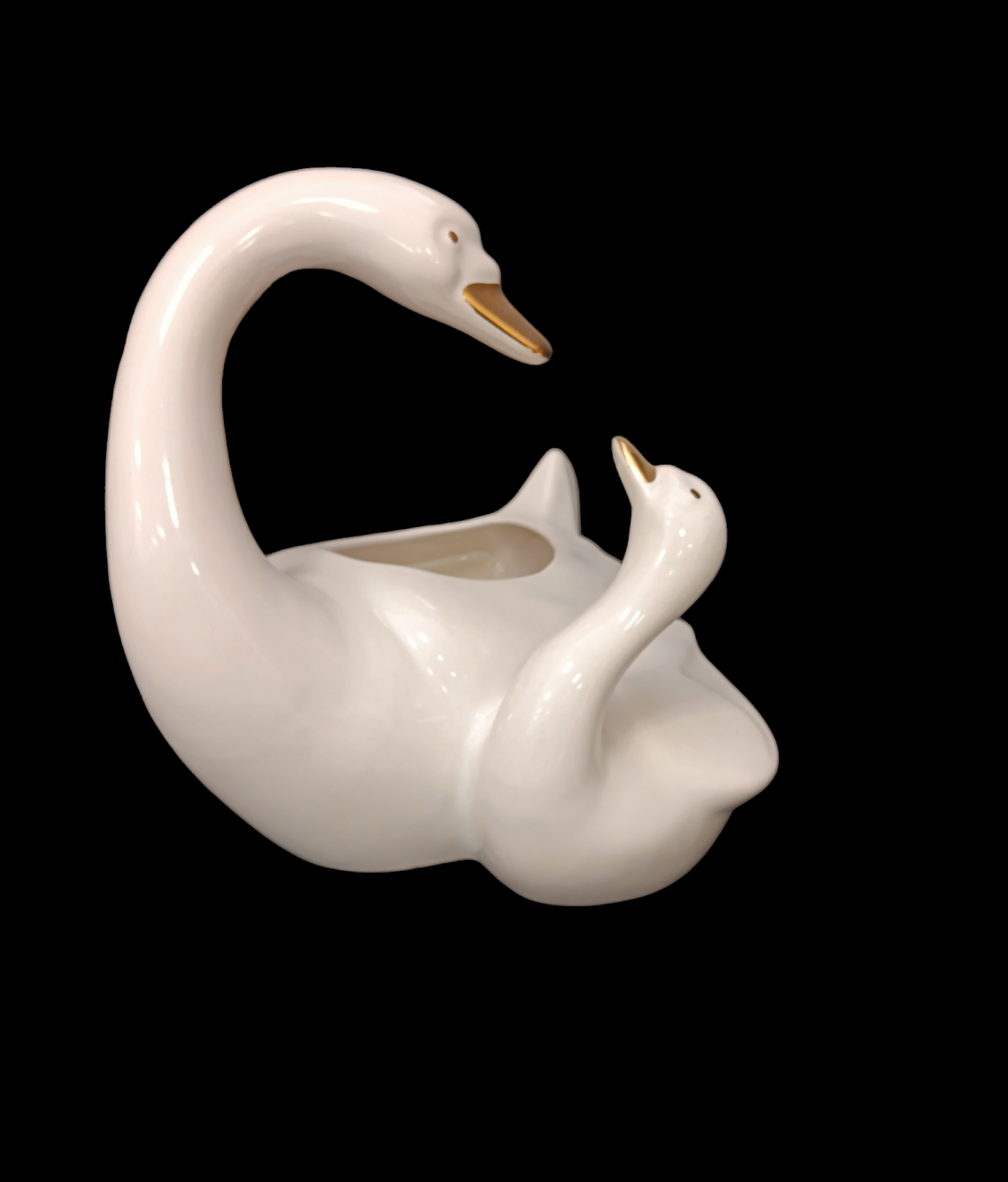 Порцеланова статуетка-Лебед