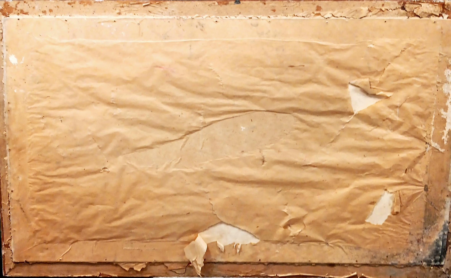 Картина боя върху платно