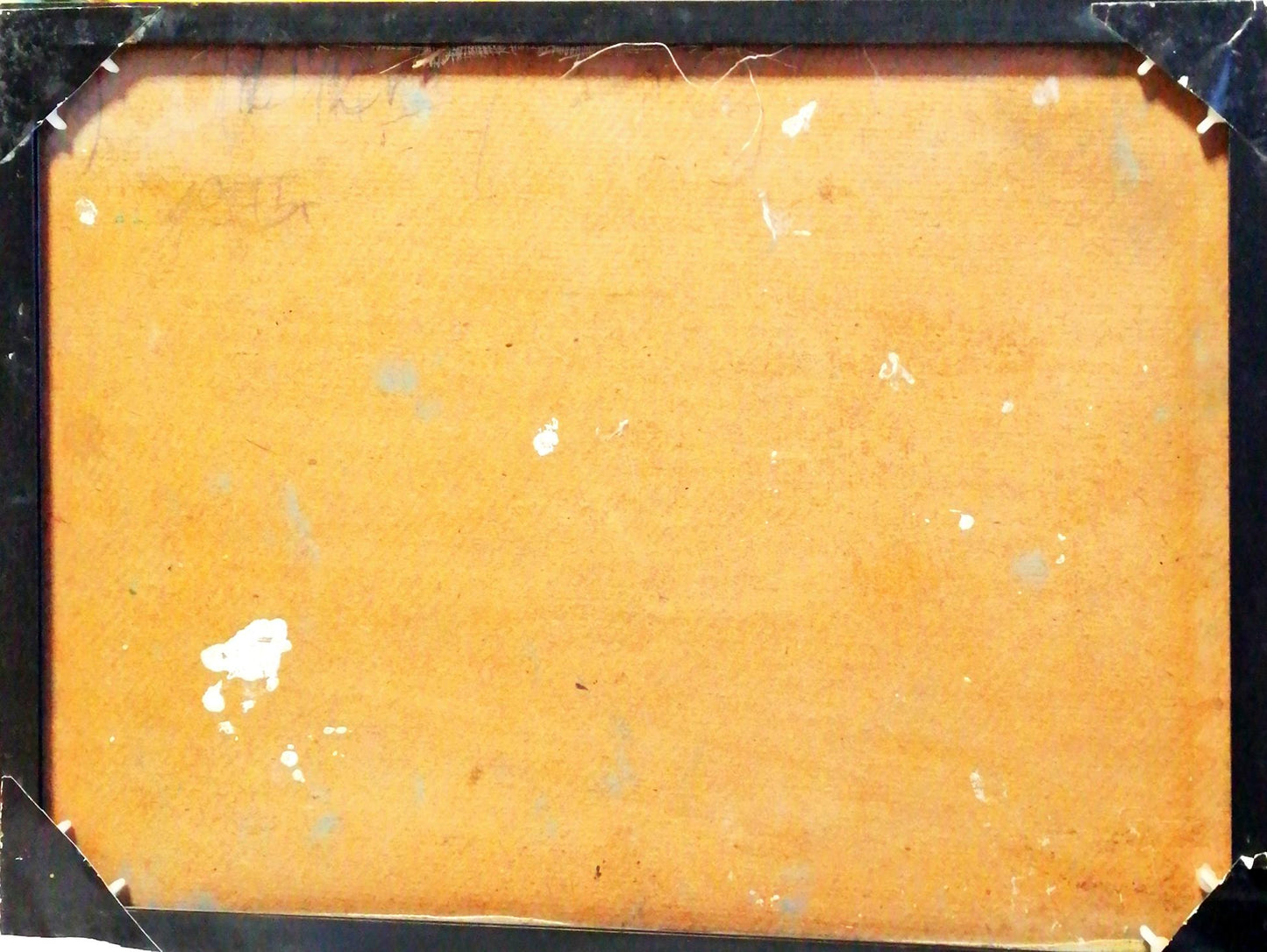 Картина върху платно без рамка, масло, апрликация