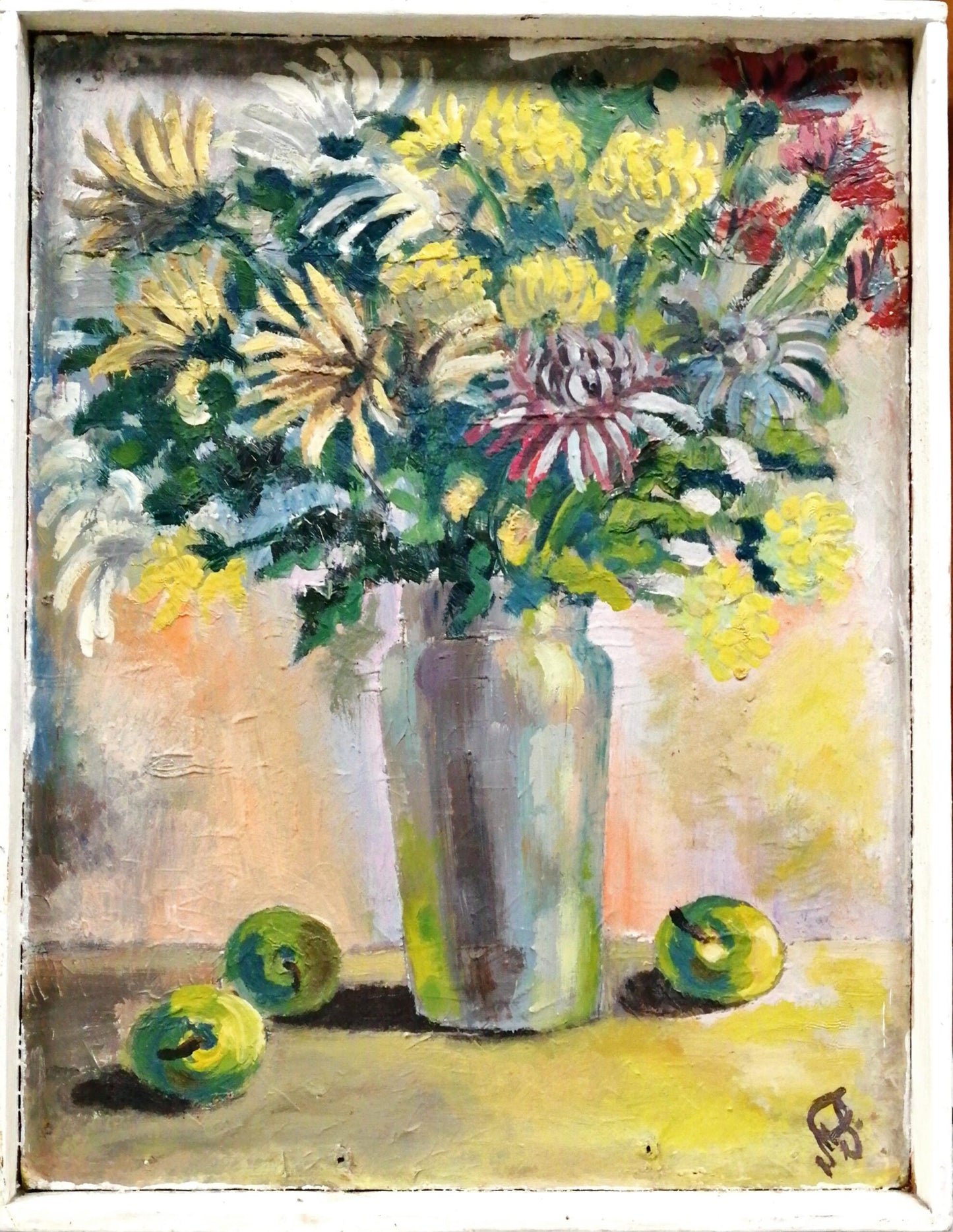 Картина върху картон графика с рамка, снимка