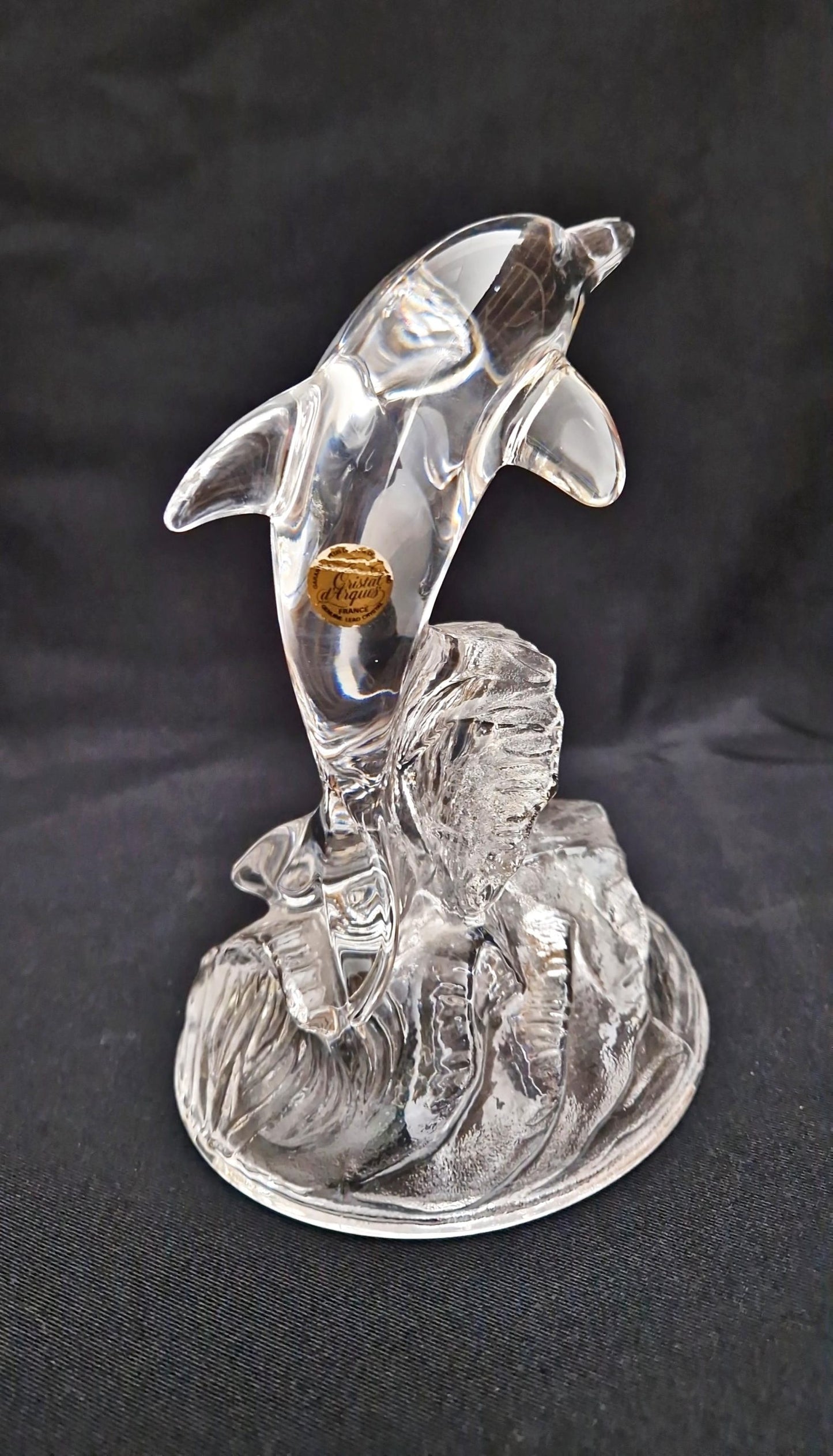 Статуетка делфин - стъкло