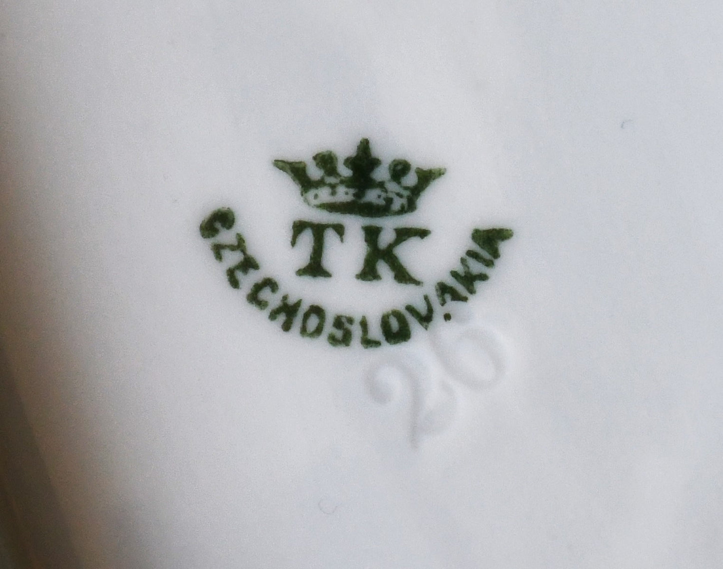 Thun - детайл маркировка TK Czechoslovakia