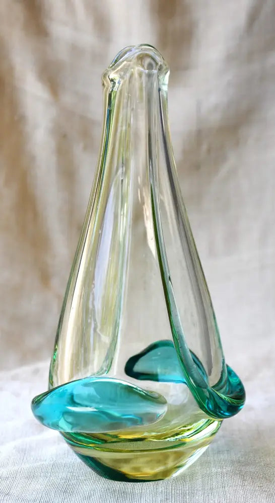 Авторска ваза на Frantisek Zemek (1913-60) - antique