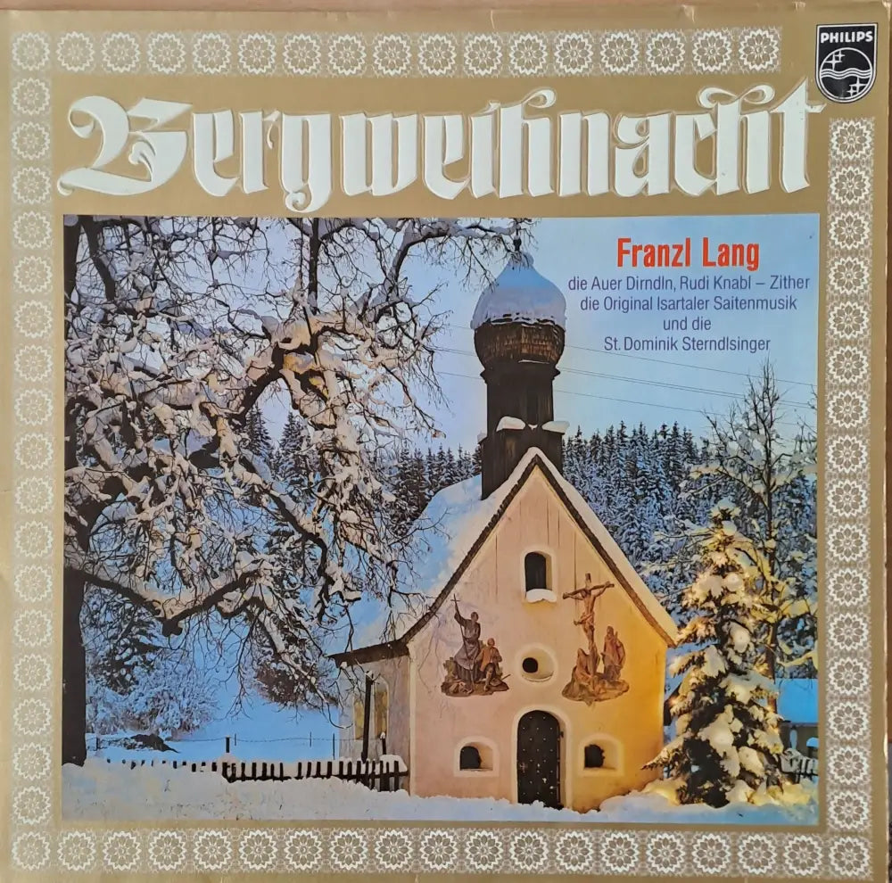 Bergweihnacht. Franzl Lang - antique