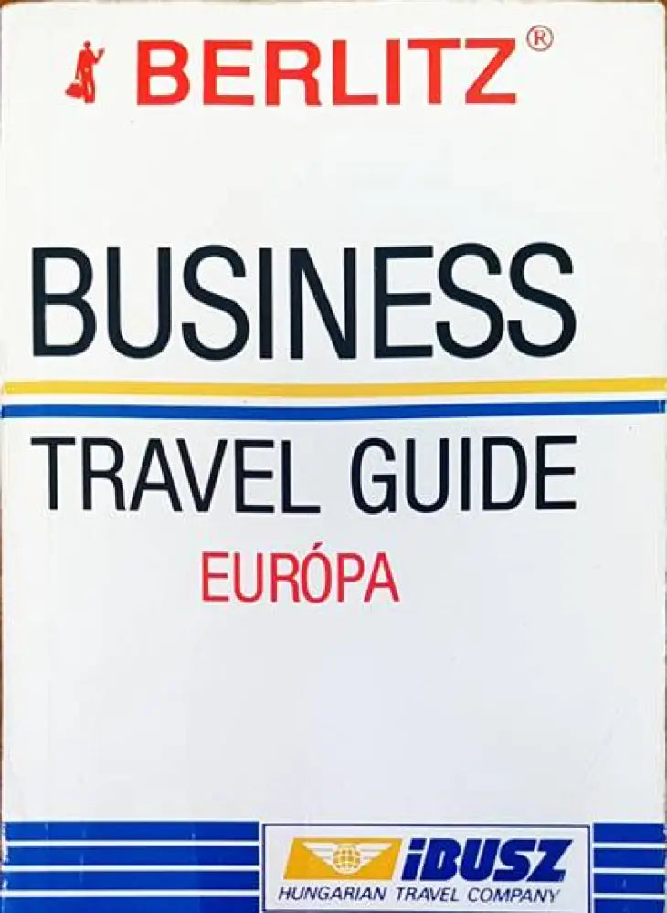 Business travel guide Europa - Книги