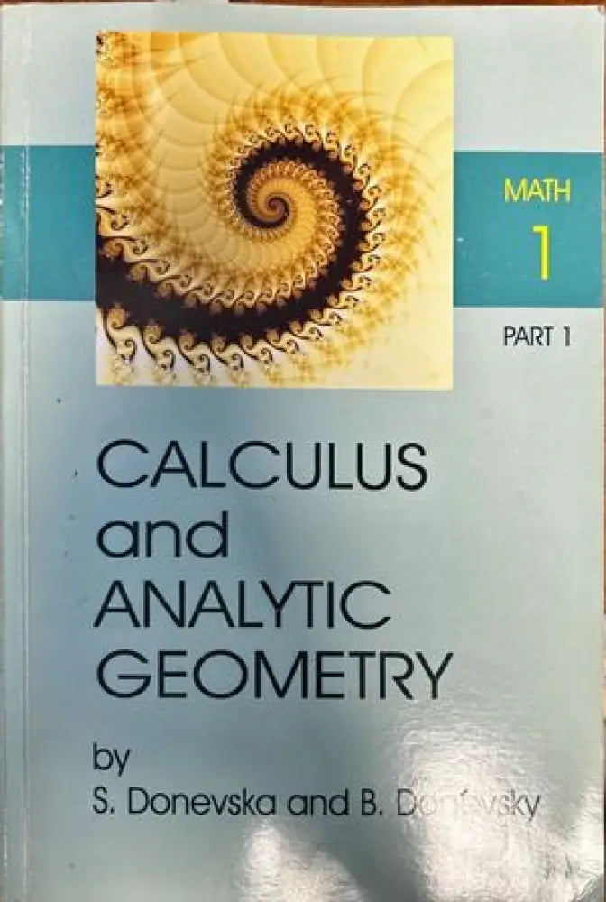 Calculus and Analytic Geometry Math 1 Part 1 - Книги
