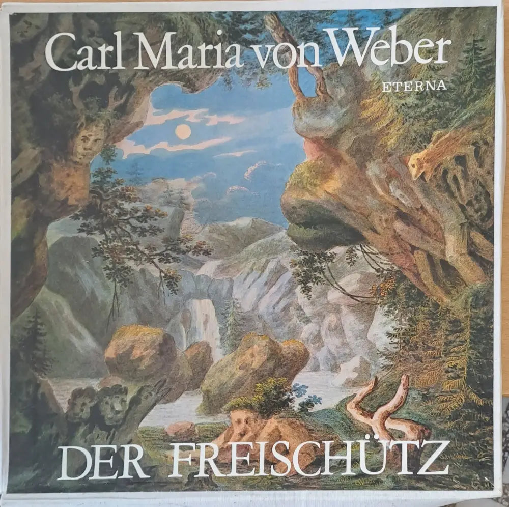 Carl Maria von Weber: Der Freischutz троен албум - antique