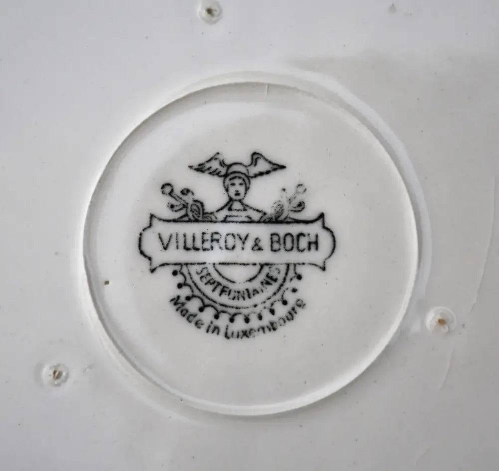 Декоративна винтидж чиния ’Villeroy & Boch Septfontaines’ модел Wirtz - antique