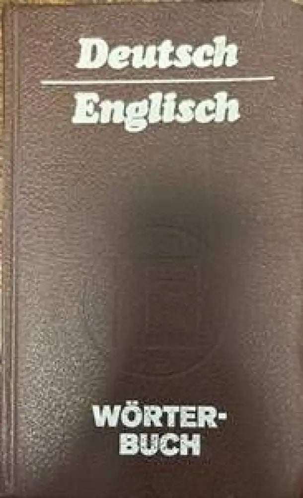 Deutsch-Englisch Wörterbuch - Книги