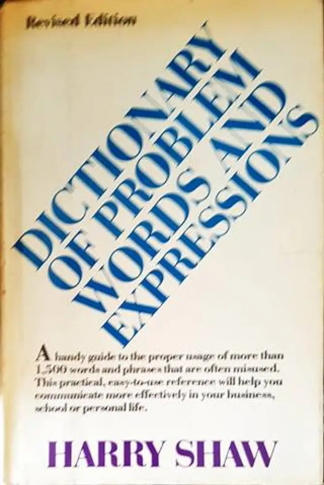 Dictionary of problem word and expressions - Книги