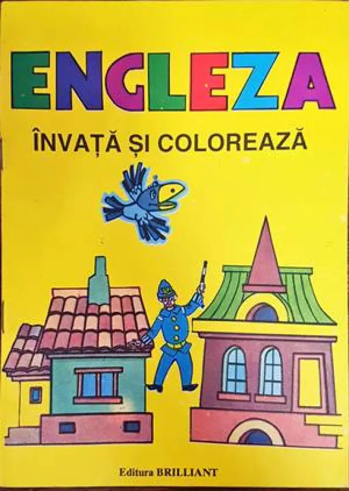 Engleza invata si coloreaza - Книги