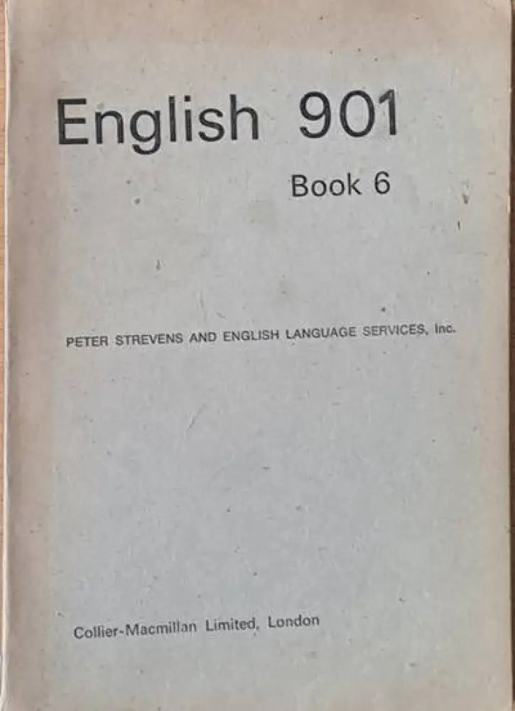English 901 Book 6 - Книги
