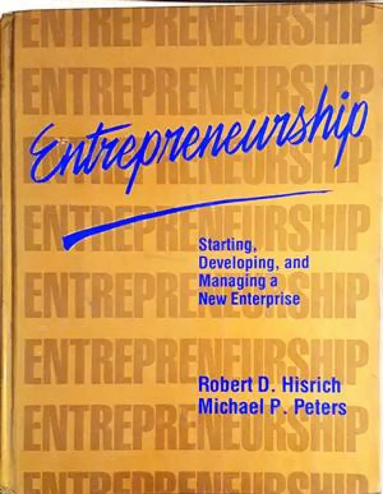 Enterpreneurship - Книги