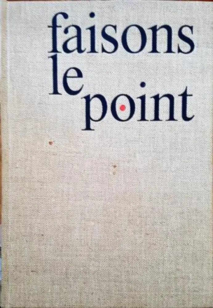 Faisons le point - Книги