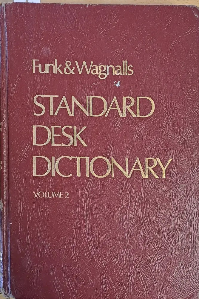 Funk and Wagnalls - Standard Desk Dictionary Volume 2 - Книги
