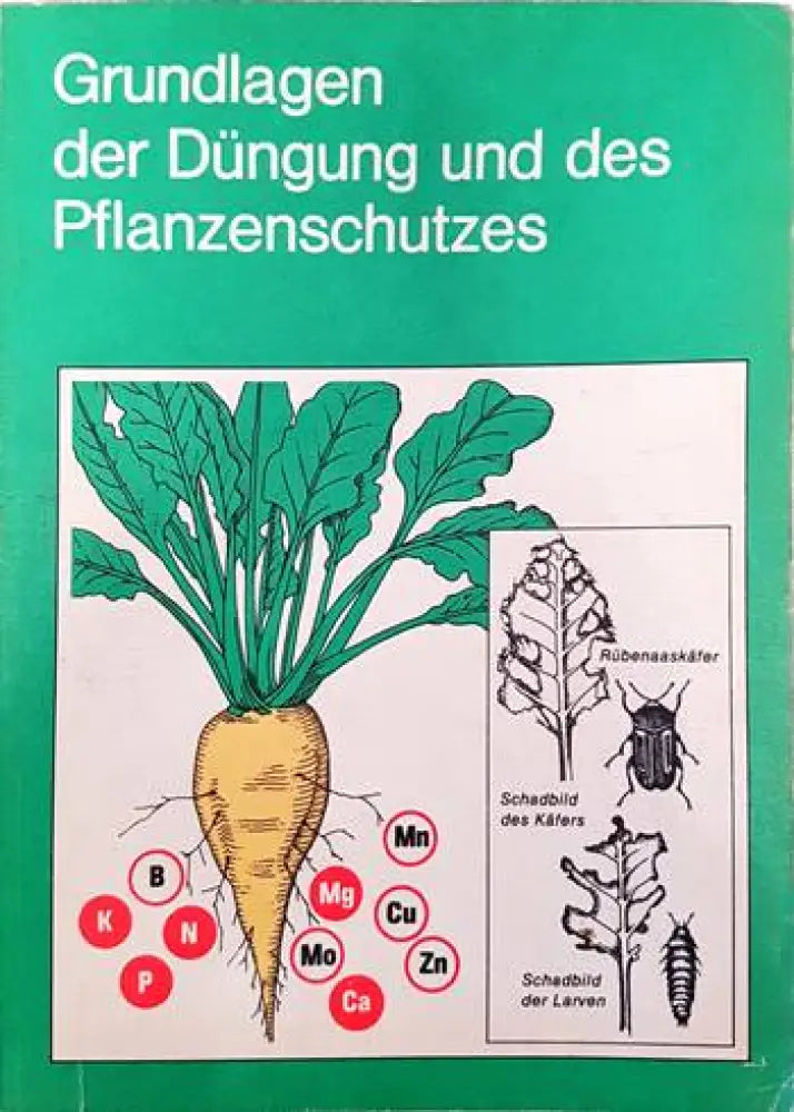 Grundlagen der Duengung und des Pflanzenschutzes - Книги