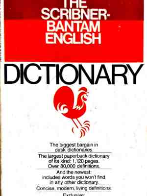 The Scribner-Bantam English Dictionary