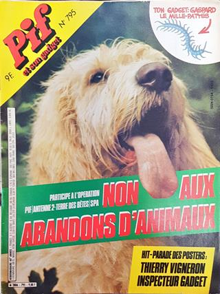 Pif № 795 / 1984 – Non aux Abandons d'Animaux – Inspecteur Gadget (2035)