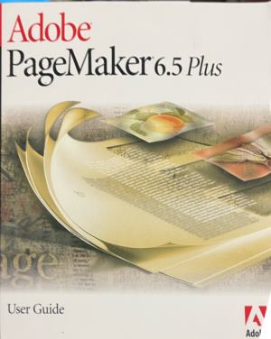 Adobe PageMaker 6.5 Plus: User Guide, корица