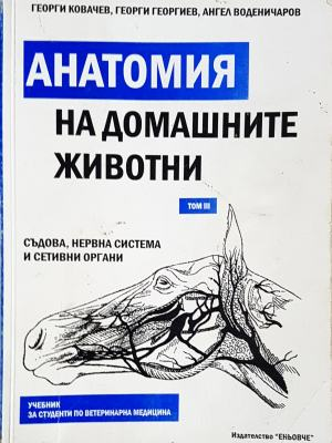 Анатомия на домашните животни. Том 3: Съдова, нервна система и сетивни органи (1856)