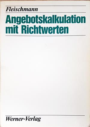 Angebotskalkulation mit Richtwerten (1034)