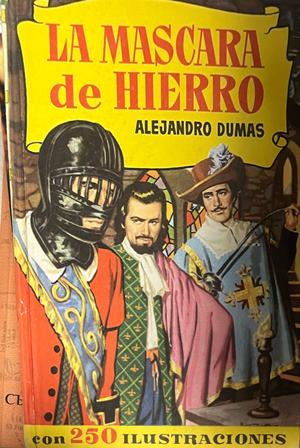 La máscara de hierro – Alejandro Dumas, корица