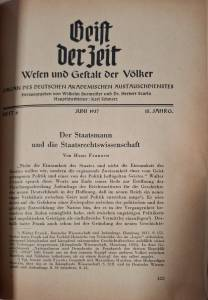 Geist der Zeit. Wesen und Gestalt der Völker. Heft 6, Juni 1937 (1136)