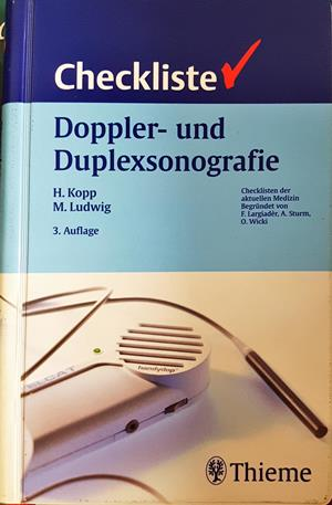 Checkliste Doppler- und Duplexsonografie (2040)