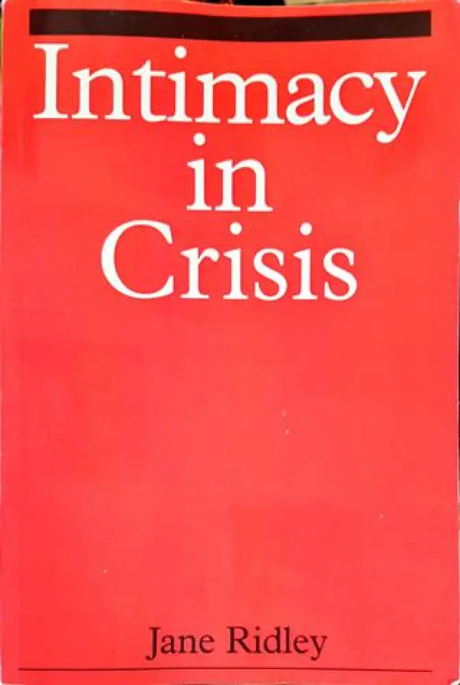 Intimacy in Crisis - Книги
