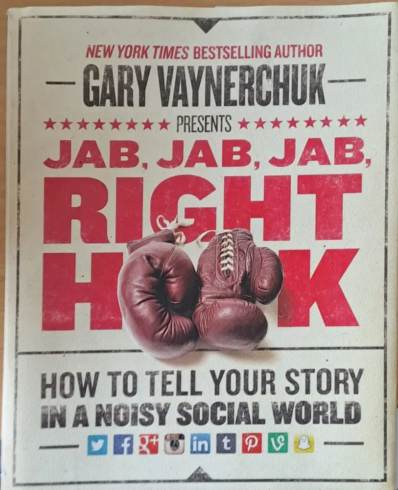 Jab Jab Jab Right Hook - Книги