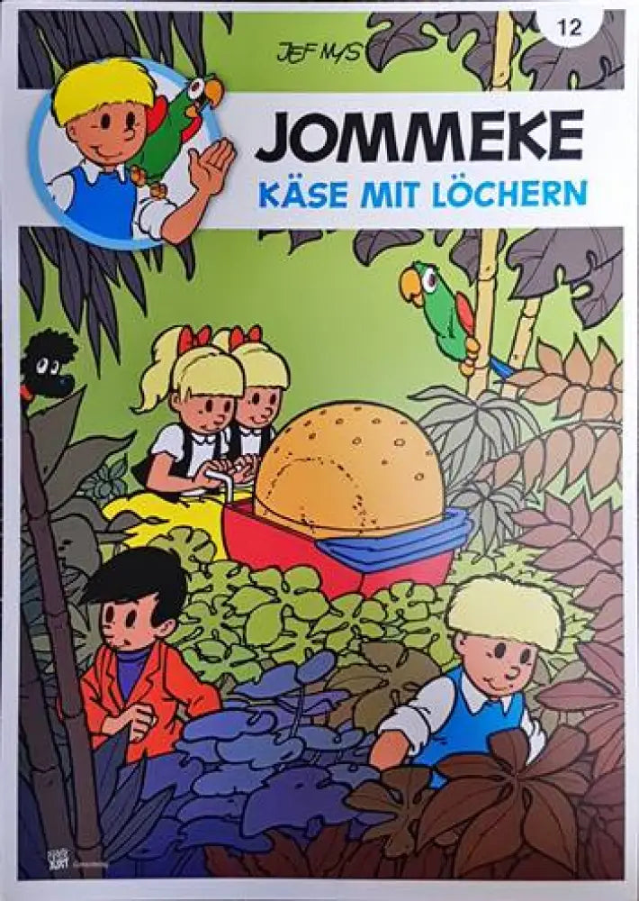 Jommeke. 12 Kaese mit Loechen - Книги