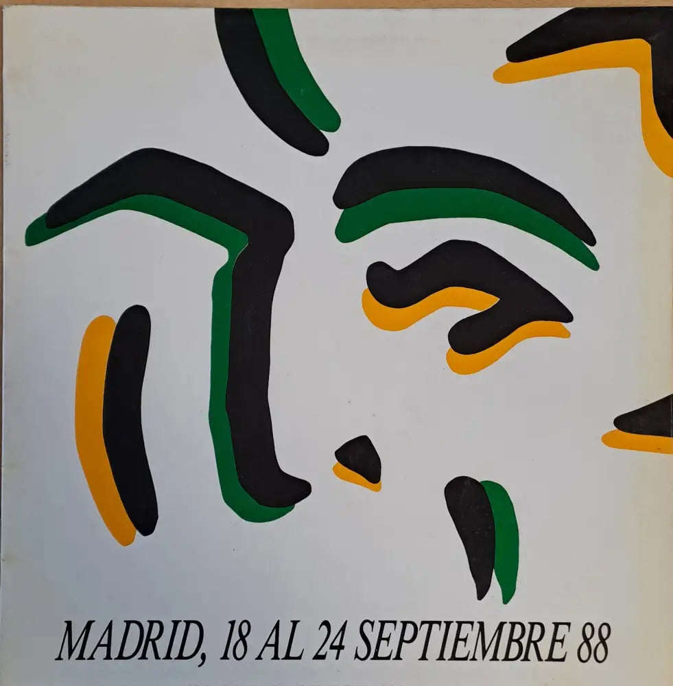 Jose Ortega - Piano: Madrid 18 al 24 Septiembre 88 - antique