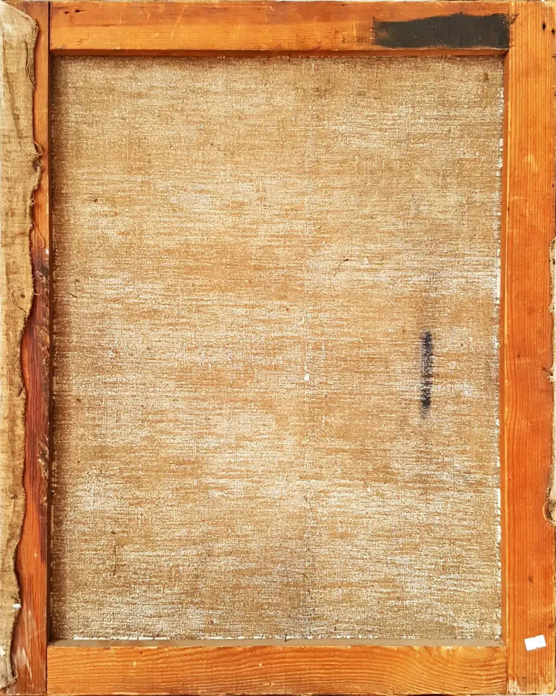 Класически портрет на момиче- масло от неизвестен автор (1168)