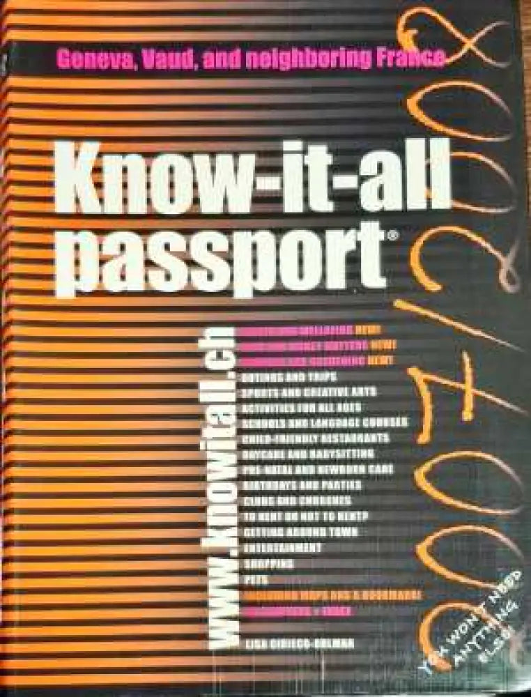 Know-it-all passport - Книги