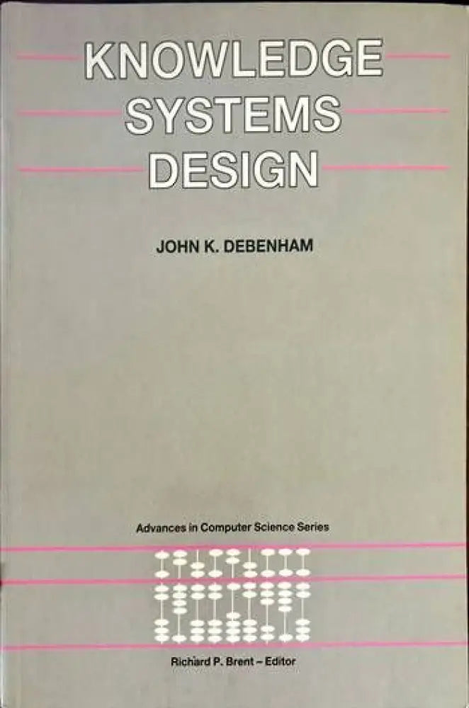 Knowledge Systems Design - Книги