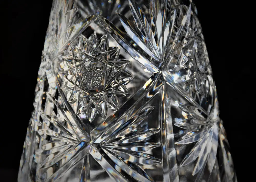 Кристален декантер Bohemia - antique