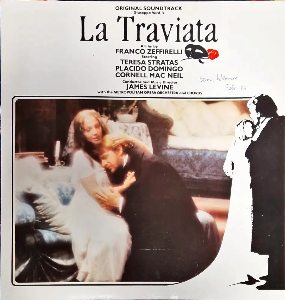 La Traviata - Original Soundtrack. Starring: Teresa Stratas Placido Domingo Cornell Mac Neil/2 плочи - antique