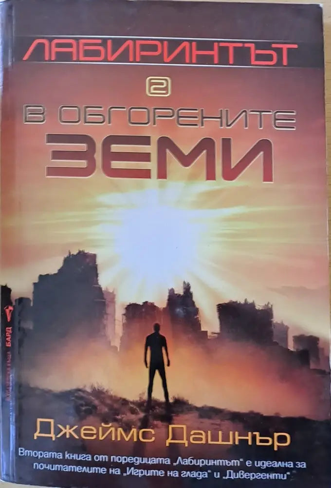 Лабиринтът в обгорените земи - Книги