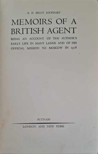 Memoirs of a British Agent (1223)