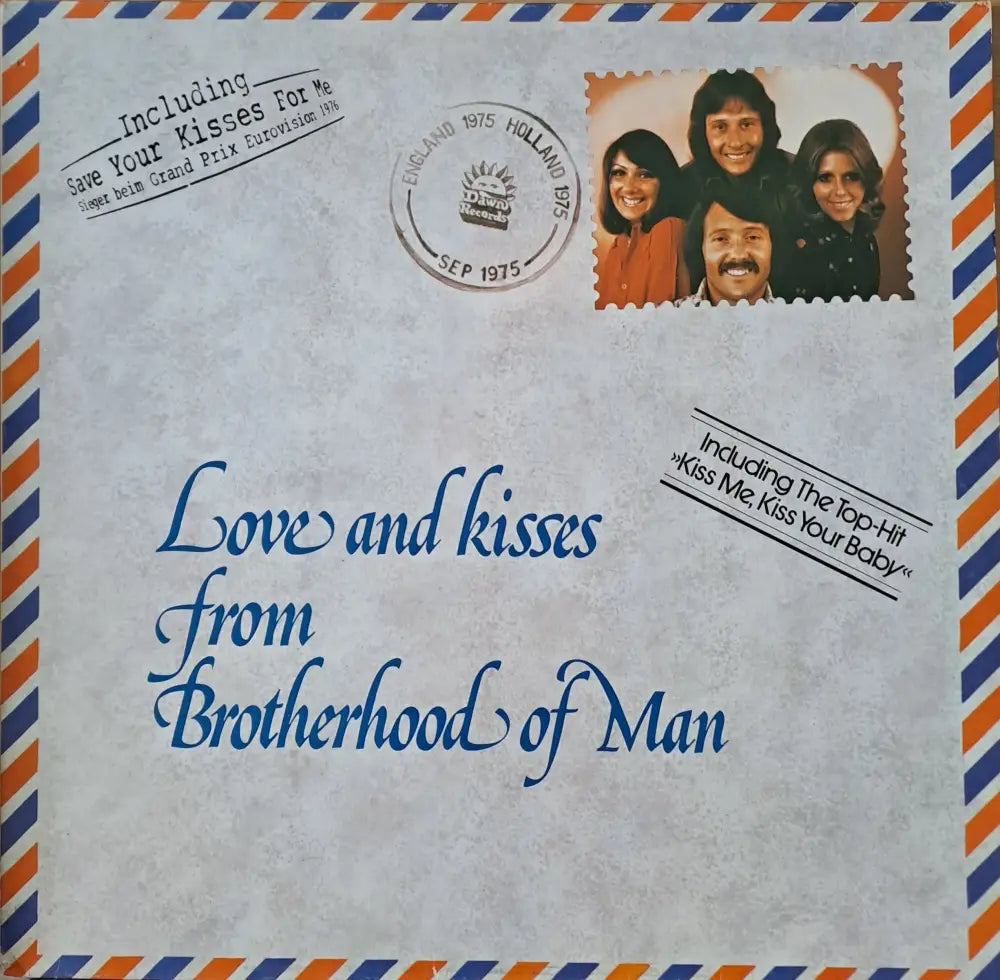 Love and kisses from Brotherhood of Man - antique