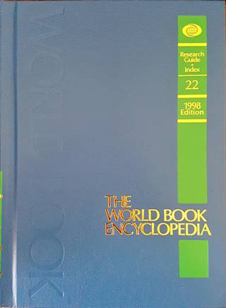 The World Book Encyclopedia. Vol. 22 Research Guide & Index (555)